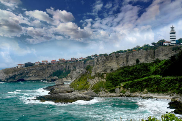 Istanbul, Sile overview and Sile lighthouse\