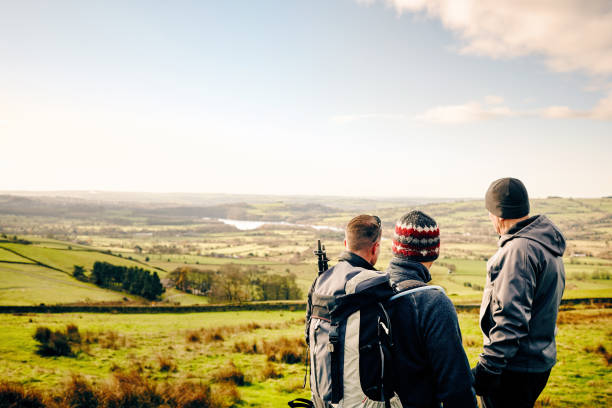 istock Hikers admiring the landscape 897410344
