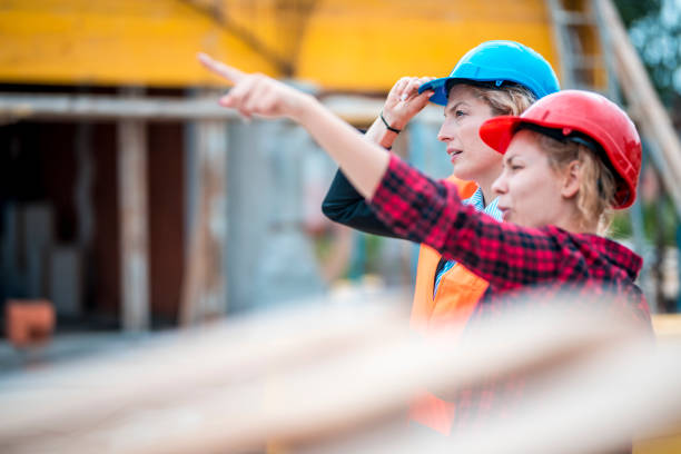 istock Technology is also part of construction industry 897414114