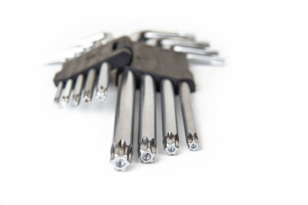 istock Torx set in plastic holder on the white 897440440