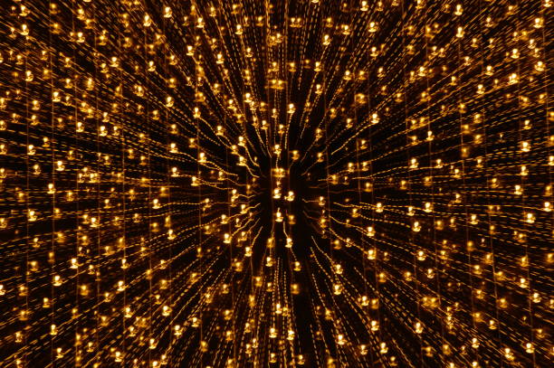 istock yellow light spreading by zoom technique background and texture 897454868