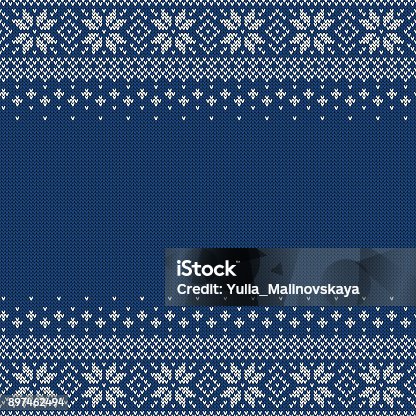 istock Knitted seamless background with copyspace. 897462494