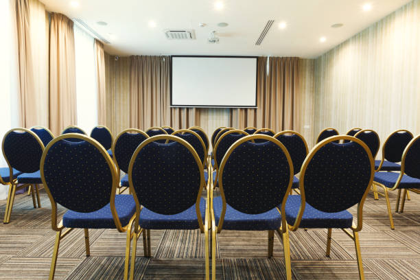 istock Interior of modern conference hall in hotel 897498430