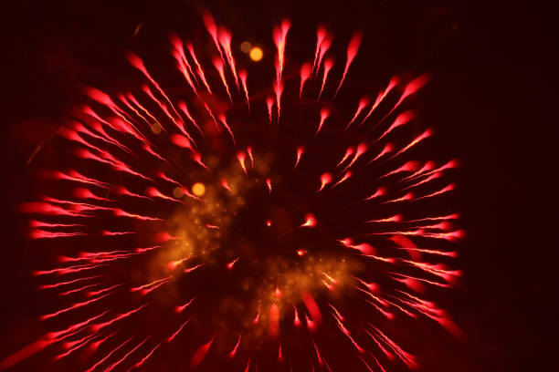 istock Focus Shift Fireworks. Delco Park, Kettering, Dayton, Ohio, USA. 897516608
