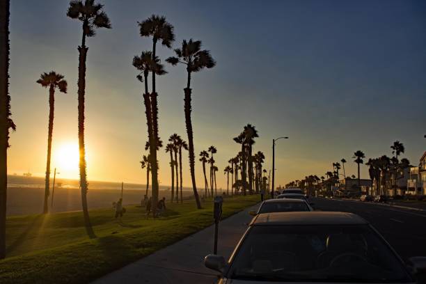 istock Sunset at Huntington Beach - California 897561660