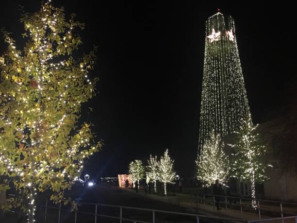 istock Park Lights up for Christmas in Round Rock 897599448