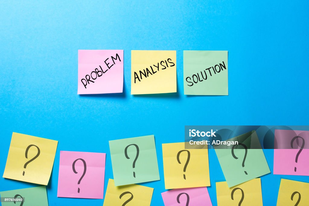 How To Solve A Problem Office Stickers With An Inscription Problem ...