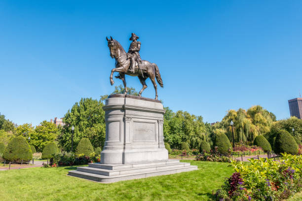 istock Boston USA Public Garden 897619596