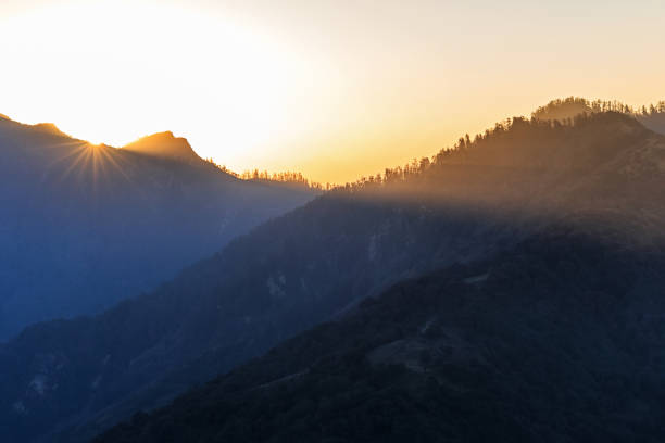 istock Sunrise in the mountains 897627538