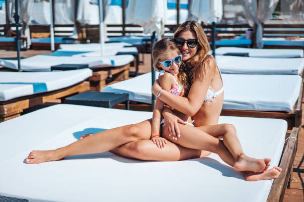 istock Mom and daughter on vacation 897627560