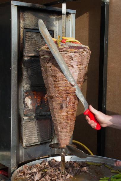 istock Traditional Turkish Doner Kebab grill 897630500