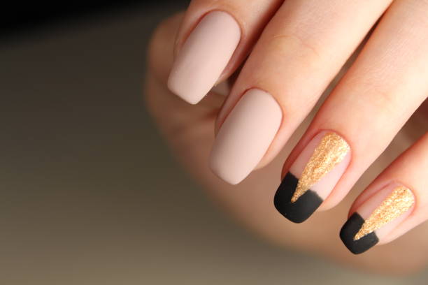 istock Perfect manicure and natural nails. 897656196