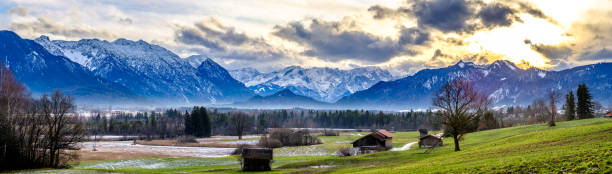 istock landscape murnauer moos - bavaria 897671304