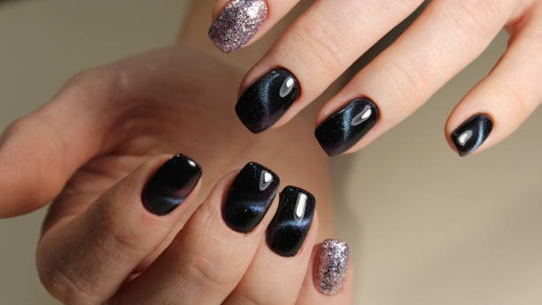 istock Bright, colorful design of manicure 897671410