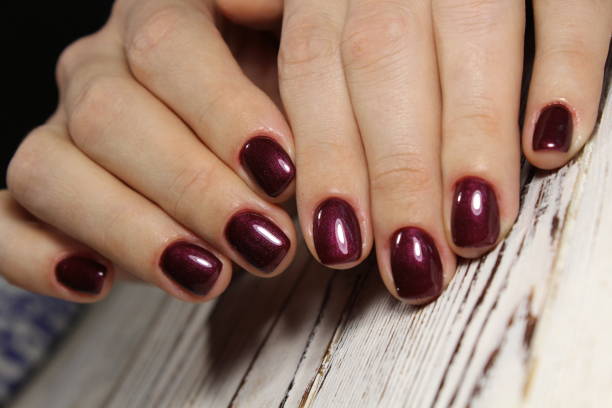 istock Fashion nails design manicure 897677034