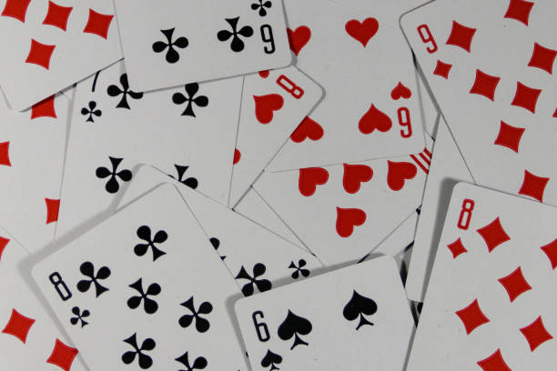 istock Background of the playing cards 897691672