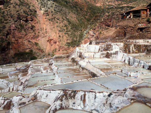 istock Salinas de Maras in Peru salt mine in mountains 897695450