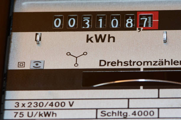istock Electricity meters in Germany 897726542