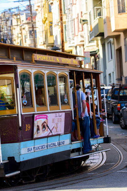 USA California San Francisco Cable car