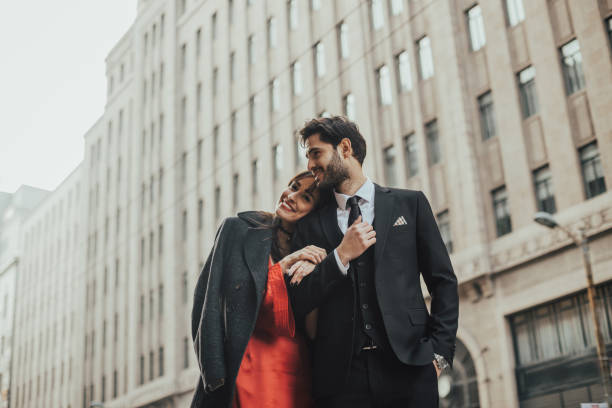 istock Gentleman and a woman 897774066