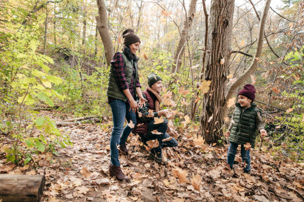 istock Happy family time in the park 897806496