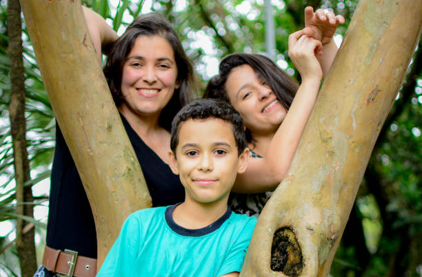 istock Mother, daughter and son 897811534