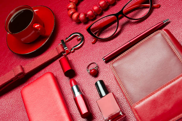 istock Woman accessories and coffee 897814070