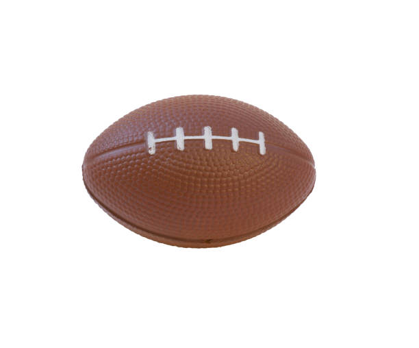istock Rugby balls isolated on white background. 897824492