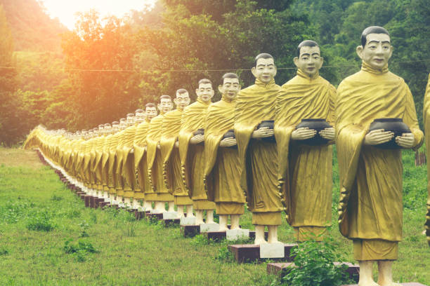 istock many Buddha statue if Burmese temples. 897842724