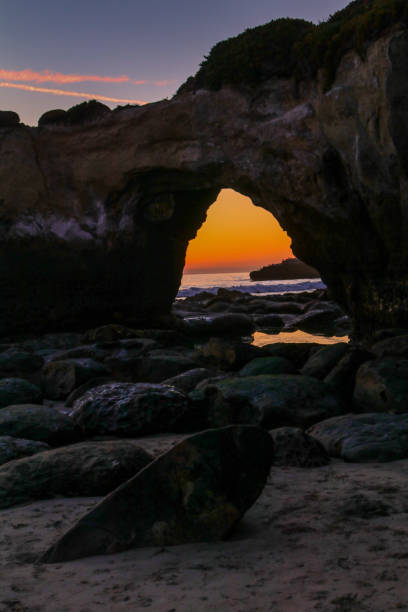 istock Sunset on Steamer Lane in Santa Cruz 897853222