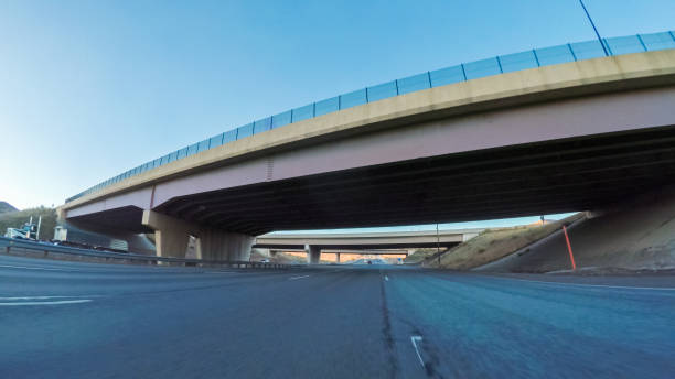istock Driving West on Interstate highway I70 in early Winter. 897858096