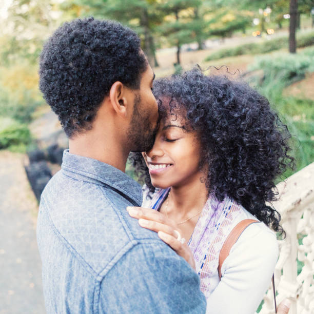 istock Loving couple enjoy an outdoor date 897885586