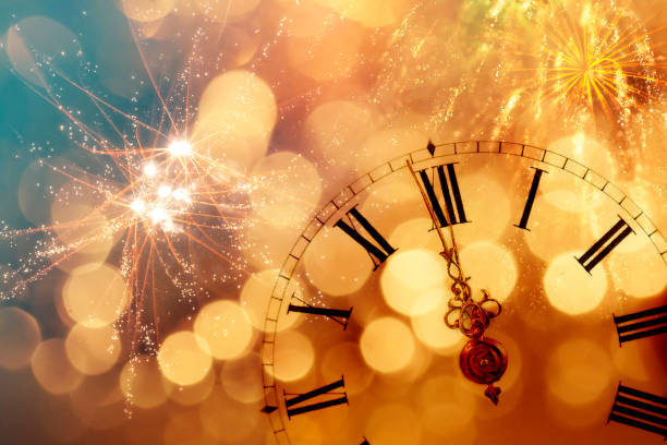 istock Twelve o'clock - new year's eve 897892784