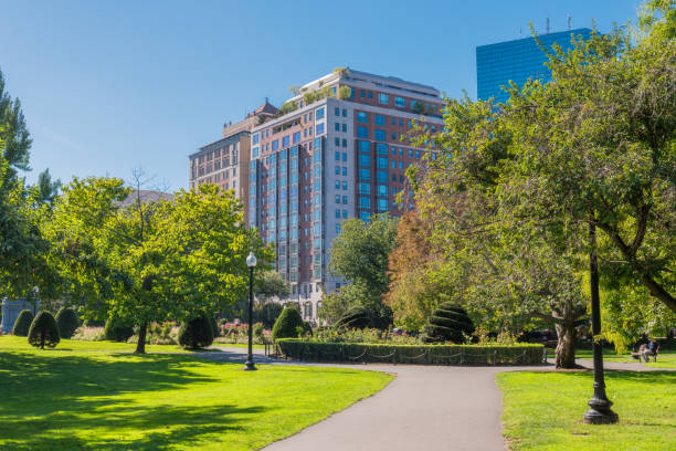 istock Boston USA Public Garden, 897901212