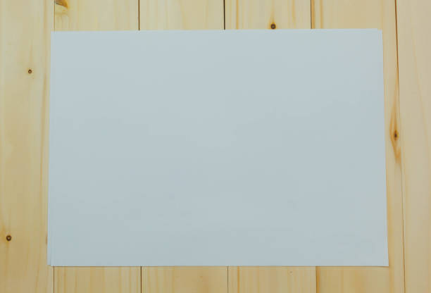 istock Wooden spoon fork and paper card on table 897951442