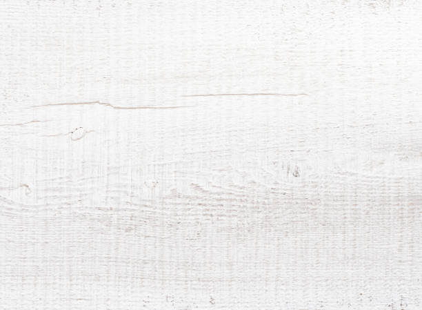istock Old wooden board painted white. 897963650