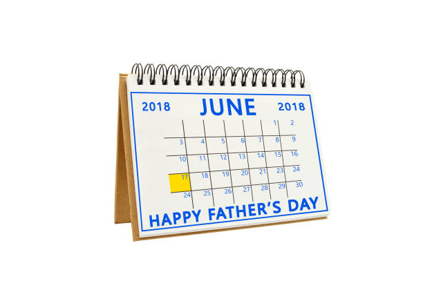 istock Happy Father's Day Calendar 897966250