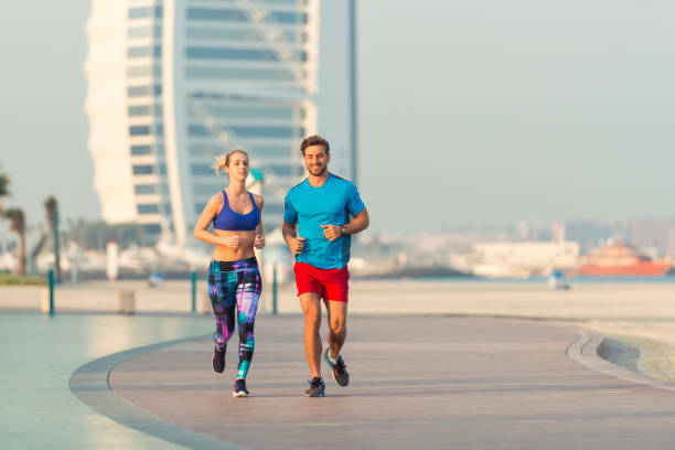istock Early morning run in Dubai 897998990