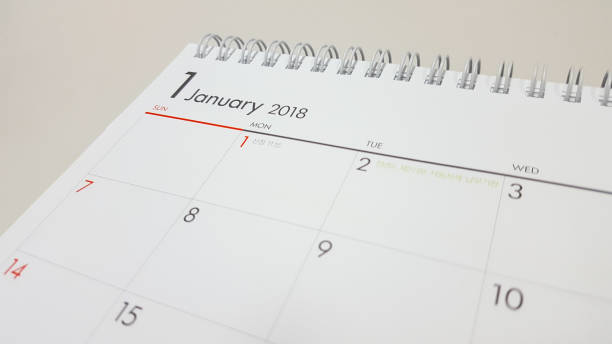 istock New calendar of 2018 898002252