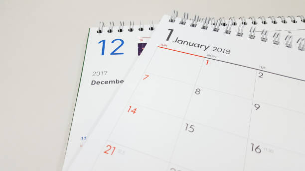 istock New calendar of 2018 898002266