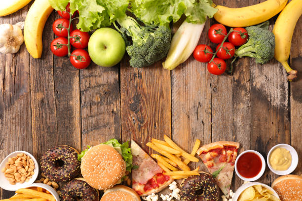istock fast food or health food 898007202