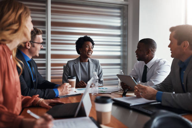 istock Working hard to achieve their collective goals 898010358
