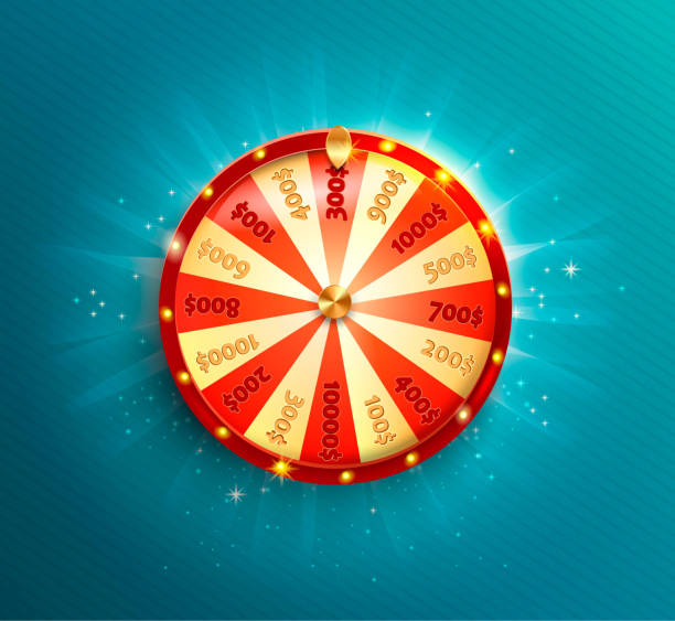illustrazioni stock, clip art, cartoni animati e icone di tendenza di simbolo della ruota rotante. - roulette roulette wheel gambling spinning
