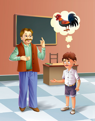 Nagging Question The Nagging Question Stock Illustration - Download Image Now - Adult ...