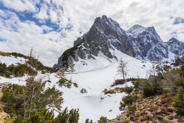 istock Alpine view in the vicinity of the pass Vrsic 898056590