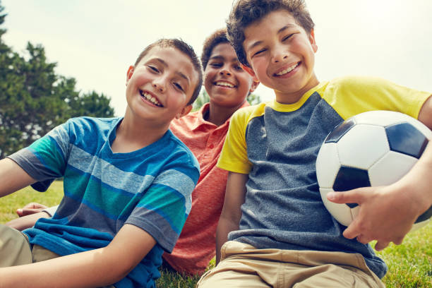 istock Happy when they have their ball 898062584