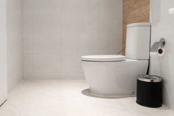 istock White toilet bowl in the bathroom 898071194