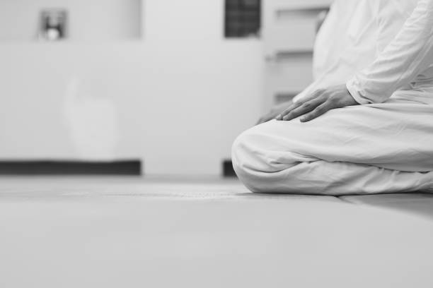 istock students sitting in a kimono in the gym 898073682
