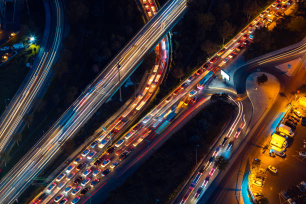 istock Roads of Istanbul at night 898074472