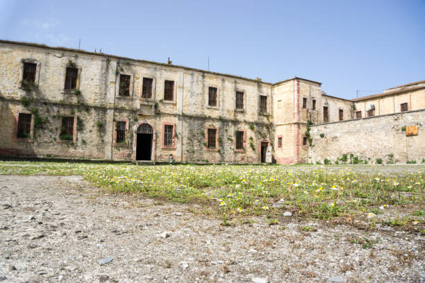 Historical Prison at Sinop, Turkey stock photo